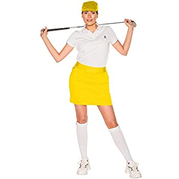 【中古】【輸入品・未使用】Royal & Awesome ブライトファンキーカラフルレディースアスレチックゴルフスコートスカート US サイズ: 10 カラー: イエロー