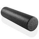 【中古】【輸入品・未使用】Philosophy Gym 24インチ 高密度フォームローラー エクササイズ マッサージ 筋肉の回復 - ラウンド ブラック