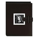 【中古】【輸入品・未使用】Pioneer Photo Albums 24 Pocket Sewn Leatherette Frame Cover Album with Strap Closure for 4 by 6-Inch Prints, Dark Brown by Pioneer Phot