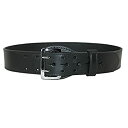 【中古】【輸入品・未使用】Boston Leather メンズレザーは完全にサム・ブラウン2 1/4インチベルト、42、ブラックの裏地