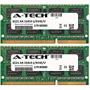 【中古】【輸入品・未使用】A-Tech 8GB キット (2 x 4GB) 東芝Satellite C670D-10L C670D-10Q C670D-10W ...