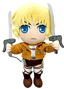 【中古】【輸入品・未使用】進撃の巨人 Attack on Titan アルミン・アルレルト ぬいぐるみ 22cm 並行輸入品