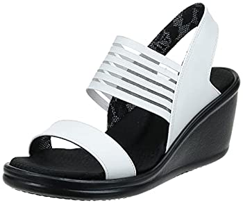 【中古】【輸入品・未使用】Skechers レディース Rumblers-Rock Solid, ホワイト, 9.5