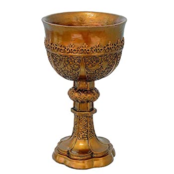 【中古】【輸入品・未使用】Mediaeval Times King Arthur's Golden Chalice Decorative Scupture 23cm Tall 【中古】【輸入品・未使用】Mediaeval Times King Arthur's Golden Chalice Decorative Scupture 23cm Tall