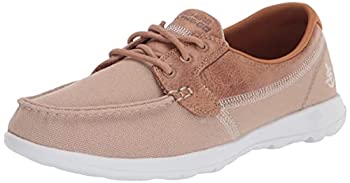 【中古】【輸入品・未使用】Skechers Performance Women's Go Walk Lite-15430 Boat Shoe,natural,9.5 ..