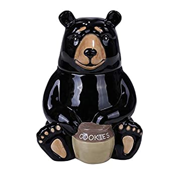 【中古】【輸入品・未使用】Pacific Giftware PT ブラックベア 光沢セラミッククッキーストレージジャー 【中古】【輸入品・未使用】Pacific Giftware PT ブラックベア 光沢セラミッククッキーストレージジャー