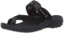 【中古】【輸入品・未使用】Skechers レディース ビーチサンダル US サイズ: 5 カラー: ブラック
