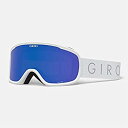 【中古】【輸入品・未使用】Giro Moxie レディース スノーゴーグル - ホワイトコアライトストラップ グレーコバルト/イエローレンズ付き (2021)