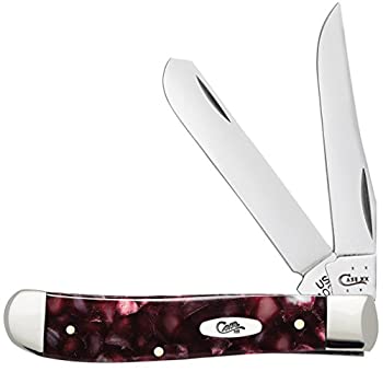 【中古】【輸入品・未使用】Case Cutlery CA13273-BRK ミニトラッパー クランベリー キリナイト