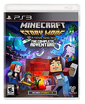 【中古】【輸入品・未使用】Minecraft Story Mode Complete Adventure (輸入版:北米) - PS3