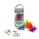 【中古】【輸入品・未使用】Guidecraft Interlox Discs Set (96 Piece)(3)