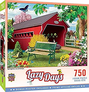 MasterPieces Lazy Days ジグソーパズル 春 アラン・ジャナによるアートが特徴 750ピース