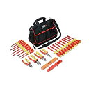 【中古】【輸入品 未使用】Wiha 32879 25-Piece 1000-Volt Insulated Pliers and Screwdriver Set by Wiha