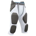 【中古】【輸入品・未使用】(Adult-Small, WHT) - CHAMPRO Adult Man-Up Integrated 7 Pad Girdle