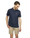 【中古】【輸入品・未使用】Psycho Bunny(サイコバニー) ポロシャツ Classic Polo 半袖 ゴルフ メンズ 男性用 ネイビー L
