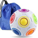 【中古】【輸入品・未使用】Coogam レインボーパズルボール ポーチ付き カラーマッチング パズルゲーム フィジェットトイ ストレス解消 マジックボール 頭の体操 子供と大人