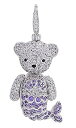 【中古】【輸入品・未使用】3d Teddy Bearマーメイドテールlimb-rotatingペンダントネックレスジュエリーゴールドoverスターリングシルバー18?"チェーン