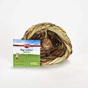 【中古】【輸入品・未使用】Kaytee Natural Play'n Chew Cubby Nest Activity Hideout Rabbits Chin...