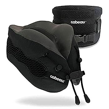 楽天スカイマーケットプラス【中古】【輸入品・未使用】Cabeau Evolution Cool Travel Pillow- The Best Air Circulating Head and Neck Memory Foam Cooling Travel Pillow - Black