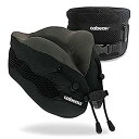 【中古】【輸入品 未使用】Cabeau Evolution Cool Travel Pillow- The Best Air Circulating Head and Neck Memory Foam Cooling Travel Pillow - Black