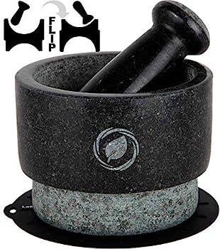 šۡ͢ʡ̤ѡGranite Mortar and Pestle Set - 5.5 Inch, 17 Oz - Unique ...