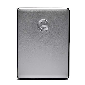 【中古】【輸入品 未使用】G-Technology ポータブルHDD 1TB スぺースグレイ G-DRIVE Mobile USB-C 3年保証 0G10265
