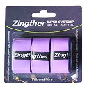 【中古】【輸入品・未使用】Zingtherテニスバドミントンラケットのためのプロのスーパータッキーとウェットグリップテープ - トップブドウ快適なタック感 (紫...