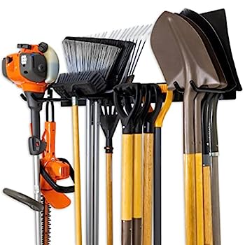 【中古】【輸入品 未使用】StoreYourBoard BLAT Tool Storage Rack, Garage Wall Mount Organizer, Heavy-Duty Solid Steel Max 200 lbs, Holds Garden Tools, Shovels, Ra