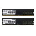 【中古】【輸入品・未使用】Patriot Memory DDR4 3200MHz PC4-25600 16GBキット (2 x 8GB) デスクトップ用メモリ PSD416G3200K