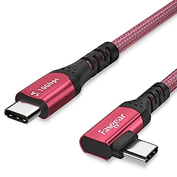 【中古】【輸入品・未使用】Fasgear USB C 3.1 Gen 2 ケーブル 10フィート 10Gbps 100W(20V/5A) 電源供給 電子マーカーチップ 10Gbps データ同期 4K@60Hz ビデオ出力 Type-C