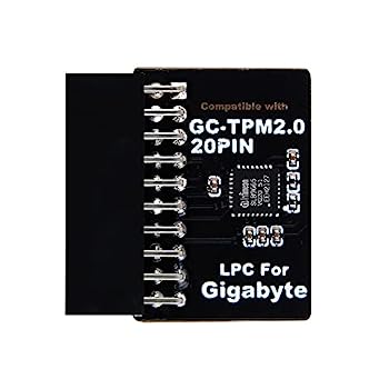 【中古】【輸入品 未使用】NewHail TPM2.0 モジュール LPC 20ピン モジュール Infineon SLB9665 ギガバイトマザーボード用 GC-TPM2.0と互換性あり