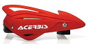 【中古】【輸入品・未使用】Acerbis Tri-Fitハンドガード、赤(4)