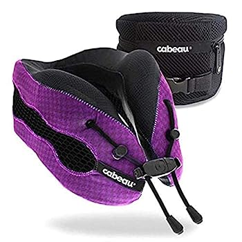 【中古】【輸入品 未使用】Cabeau Evolution Cool Travel Pillow (Purple)