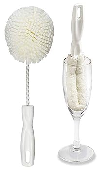 【中古】【輸入品・未使用】Wineglass ブラシクリーニングセット 2個 傷つかないグラスウェアクリーニングブラシとスポンジコンボパック クリスタル脚付きグラス洗浄ブラシ 【中古】【輸入品・未使用】Wineglass ブラシクリーニングセット 2個 傷つかないグラスウェアクリーニングブラシとスポンジコンボパック クリスタル脚付きグラス洗浄ブラシ