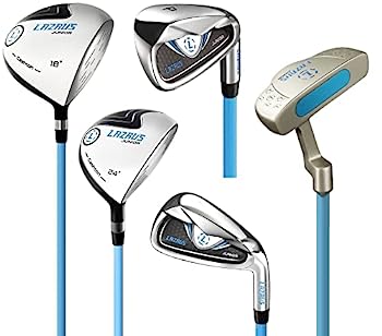 【中古】【輸入品・未使用】LAZRUS GOLF プレミアムキッズゴルフクラブセット 男の子または女の子向け ジュニアゴルフクラブ ドライバー フェアウェイウッド アイアン7個 PW