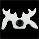 【中古】【輸入品・未使用】ZZHXSM ビリヤード ブリッジヘッド ホワイト プラスチック ムースヘッド ブリッジヘッド ビリヤード キュー ラック ブリッジヘッド ノンスリップ