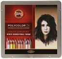 【中古】【輸入品・未使用】KOH-I-NOOR(コヒノール) セット アーティスト 色鉛筆 3824 24 PORTRAIT 24 in SET 3824024014PL(3)
