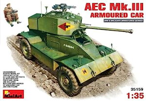【中古】【輸入品・未使用】ミニアート 1/35 AEC Mk.3装甲車 プラモデル