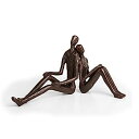 【中古】【輸入品 未使用】Danya B Romantic Couple Bronze Sculpture
