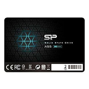 šۡ͢ʡ̤ѡSilicon Power 2TB SSD 3D NAND A55 SLC åѥեޥ󥹥֡ SATA III 2.5 7mm (0.28) ¢åɥơȥɥ饤