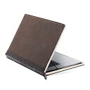 【中古】【輸入品 未使用】Twelve South BookBook V2 for 16 MacBook Vintage full-grain leather book case/sleeve with interior pocket