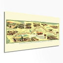 【中古】【輸入品・未使用】HISTORIX ヴィンテージ 1960 ポニーエクスプレスマップ - 12x24インチ ヴィンテージポニーエクスプレスポスター - 古いポニーエクスプレスマップ