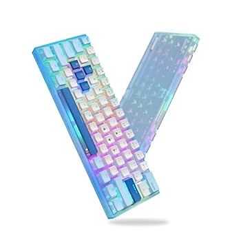 【中古】【輸入品・未使用】Womier WK61 ゲーミングキーボード メカニカルキーボード 61キー 赤軸 ホットスワップ可能 60%メカニカル式キーボード RGB 発光LEDバックライト 【中古】【輸入品・未使用】Womier WK61 ゲーミングキーボード メカニカルキーボード 61キー 赤軸 ホットスワップ可能 60%メカニカル式キーボード RGB 発光LEDバックライト