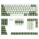 【中古】【輸入品・未使用】Ussixchare 抹茶 キーキャップ PBT 122キーグリーン ゲーミングキーキャップセット XDAプロファイル 日本語キーキャ...
