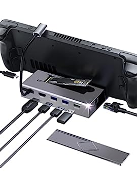 【中古】【輸入品・未使用】UPTOHIGH (アップトハイ) スチームデッキドック M.2 7イン1 ドッキングステ..