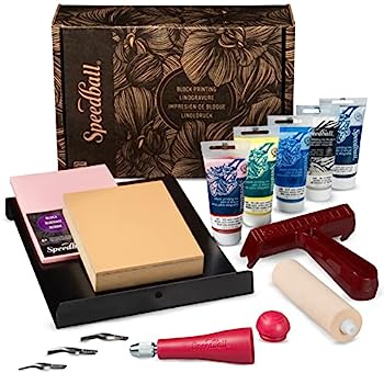 šۡ͢ʡ̤ѡSpeedball Deluxe Block Printing Kit