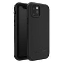 【中古】【輸入品 未使用】LifeProof FRINCHシリーズ 防水ケース iPhone 11 Pro用 - ブラック