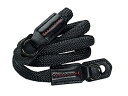 【中古】【輸入品・未使用】Vi Vante 高級シートライン ブラック レッドハイライトステッチロープカメラネックストラップ ナパレザーエンド 電気めっきマウン...