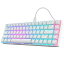 【中古】【輸入品・未使用】RK ROYAL KLUDGE RK68 (RK855) 有線 65% メカニカルキーボード RGB バックライト付き 超コンパクト 60% レイアウト 68キー ゲーミングキーボード