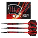 【中古】【輸入品・未使用】ダーツ バレル Harrows 【ハローズ】 ファイア インフェルノ 18g (FIRE INFERNO 18g Tungsten90...